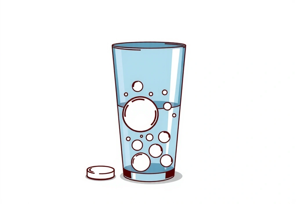 Ilustrație efect efervescent